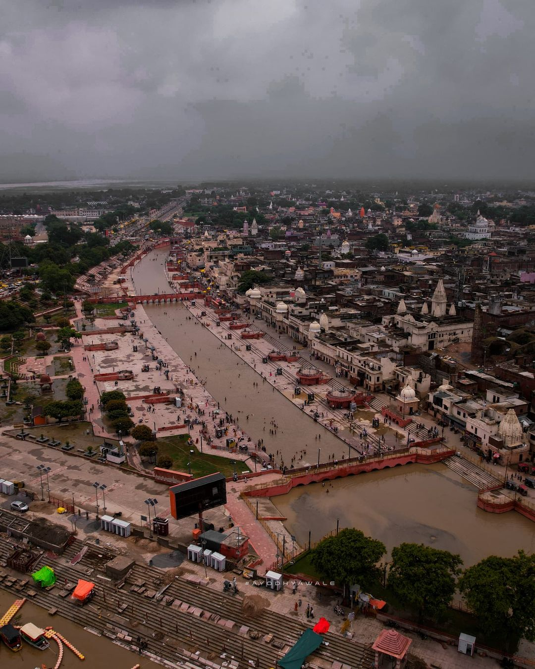 Ayodhya Ghats Monsoon